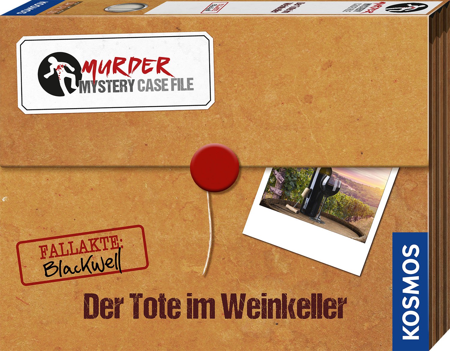 Murder Mystery Case File Der Tote im Weinkeller