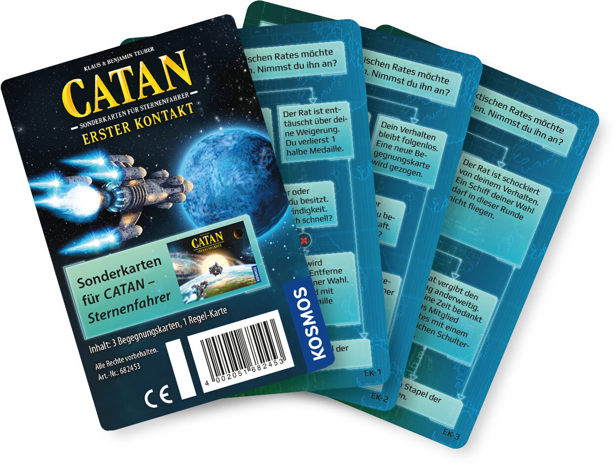 CATAN - Begegnungskarten für Sternenfahrer - Erster Kontakt