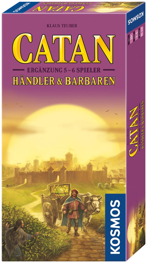 CATAN - Ergänzung 5 - 6 Spieler - Händler & Barbaren