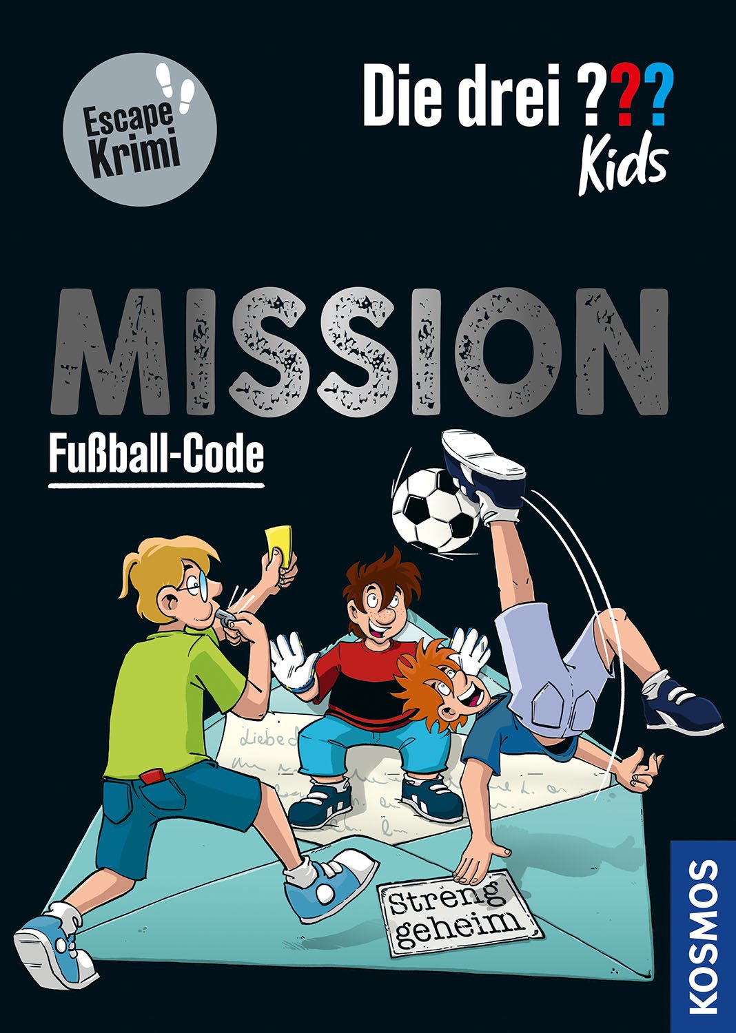 Die drei ??? Kids  Mission Fußball-Code